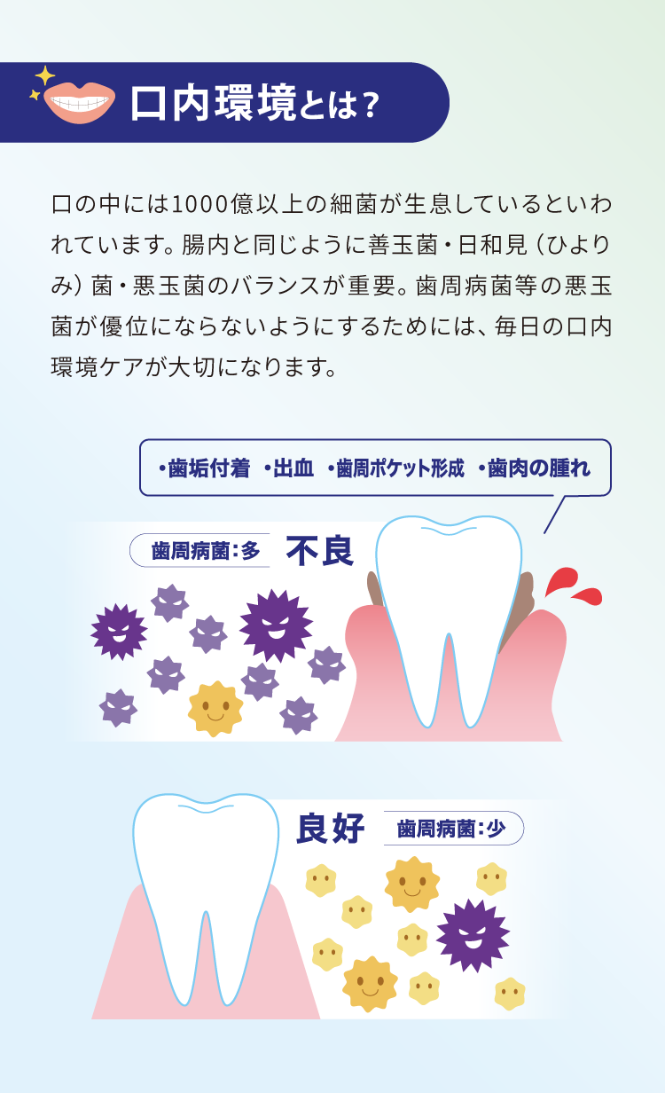 口内環境とは？
